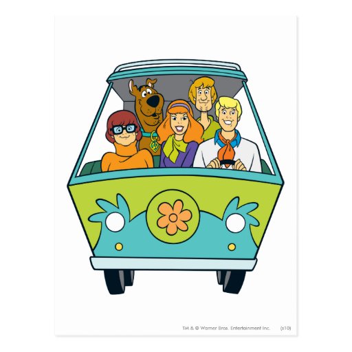 The Mystery Machine Shot 16 Postcard | Zazzle