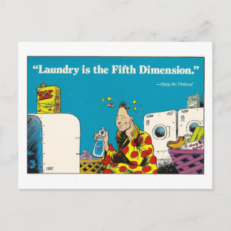 The Mystery of Laundry Postcard