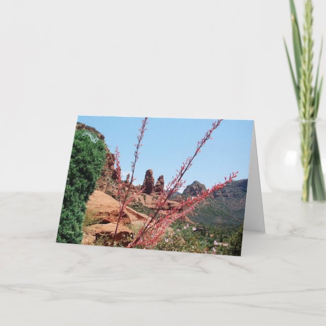 The Mystery of the Red Rocks-blank card (Front)