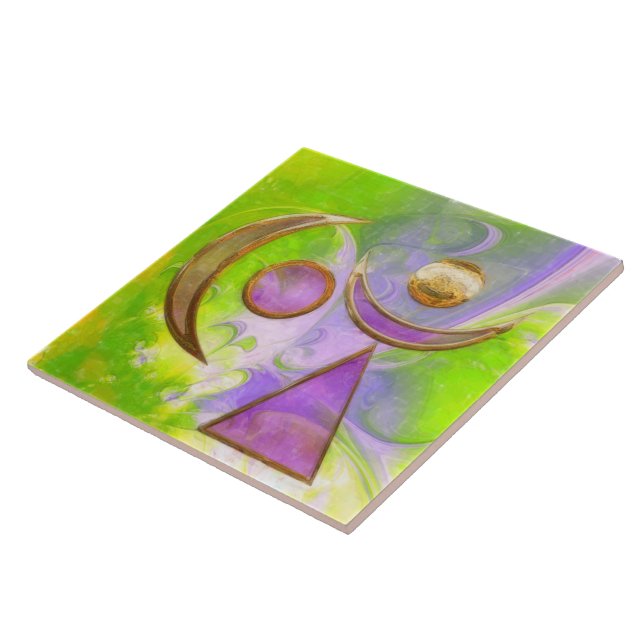 The Mystic Ceramic Tile (Side)