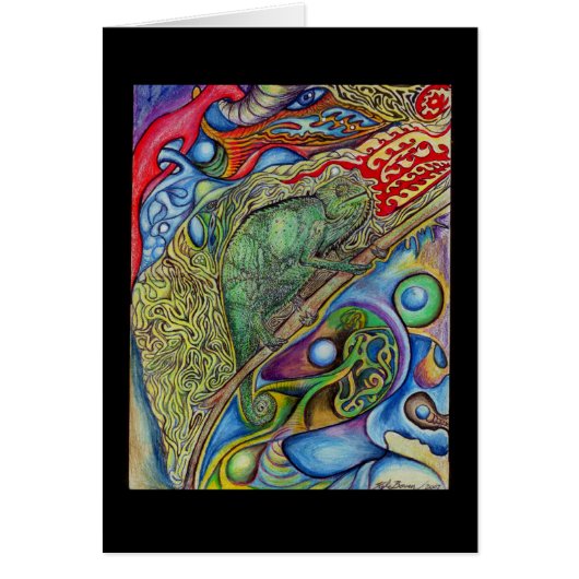 The Mystic Chameleon Cards (Front)
