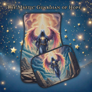 The Mystic Guardian of Hope Car Floor Mat