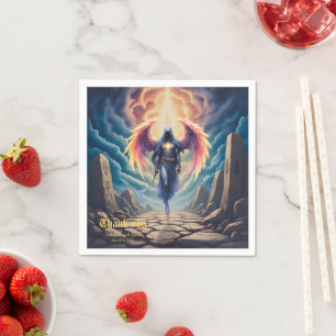 The Mystic Guardian of Hope Napkins