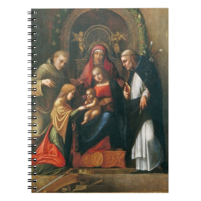 The Mystic Marriage of Saint Catherine Notebook (Front)