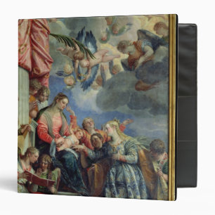 The Mystic Marriage of St. Catherine 3 Ring Binder