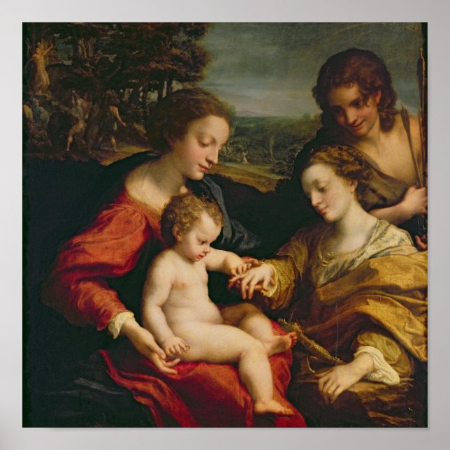 The Mystic Marriage of St. Catherine of Poster (Front)