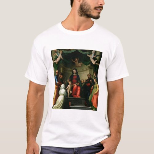 The Mystic Marriage of St Catherine of Siena with T_Shirt