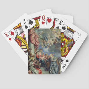 The Mystic Marriage of St. Catherine Poker Cards