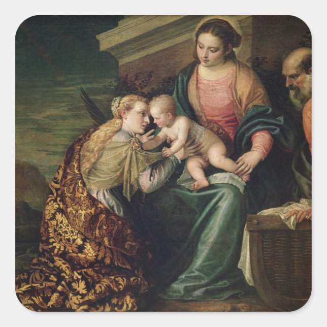 The Mystic Marriage Square Sticker (Front)