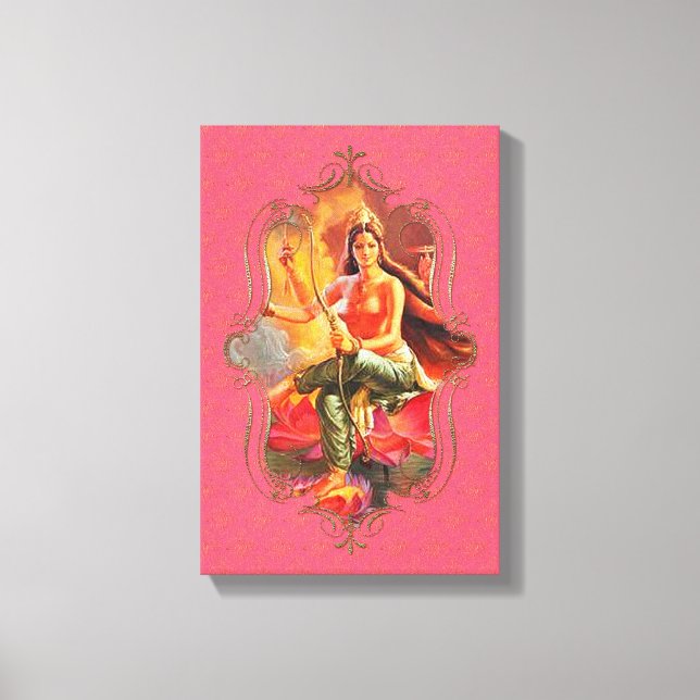 The Mystic Of India 40 - Wrapped Canvas Print (Front)