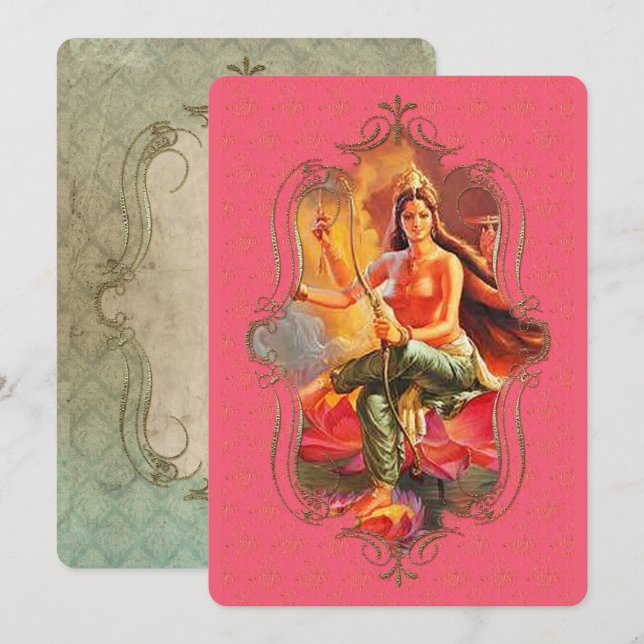 The Mystic Of India 41 - Greeting Card (Front/Back)