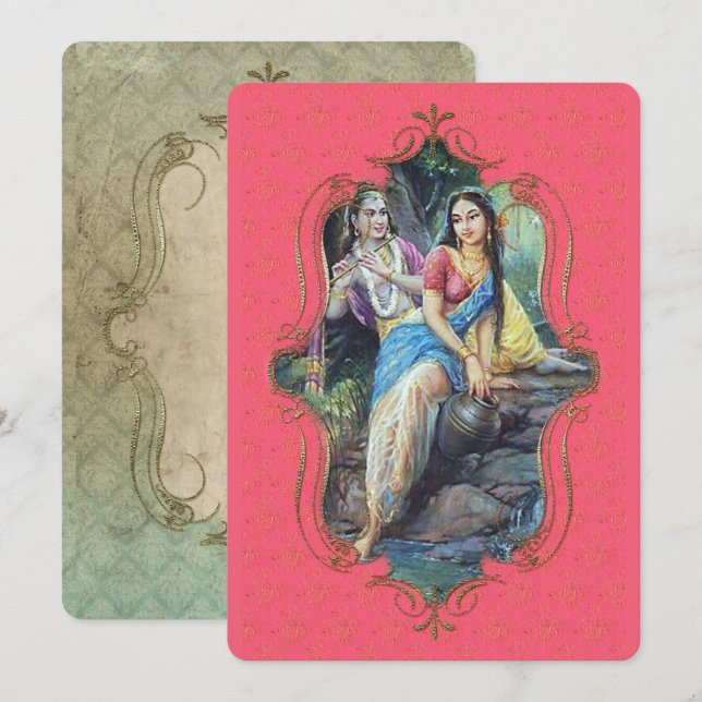 The Mystic Of India 46 - Greeting Card (Front/Back)