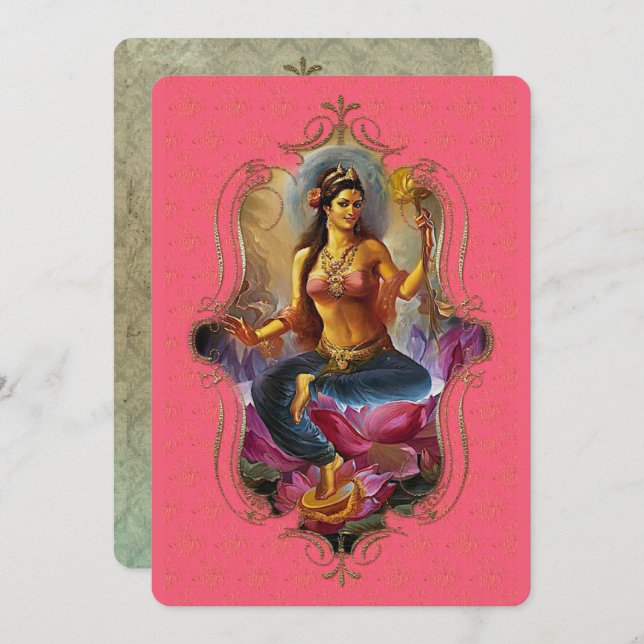 The Mystic Of India 47 - Greeting Card (Front/Back)