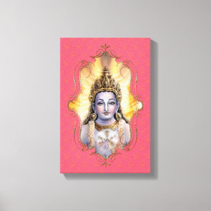 The Mystic Of India 4 - Wrapped Canvas Print