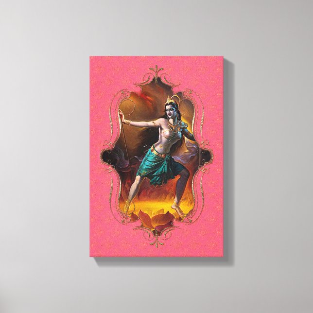 The Mystic Of India 50 - Wrapped Canvas Print (Front)