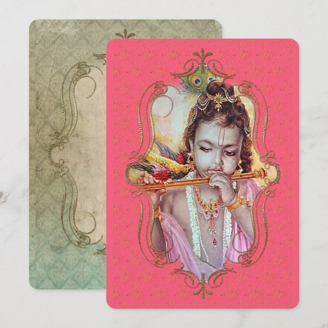 The Mystic Of India 52 - Greeting Card (Front/Back)