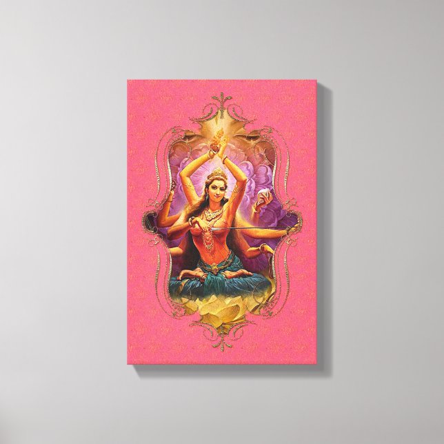 The Mystic Of India 53 - Wrapped Canvas Print (Front)
