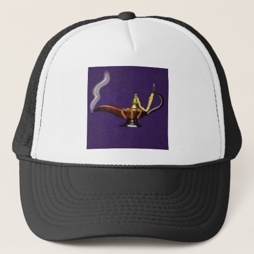 The Mystical Magical Lamp Trucker Hat