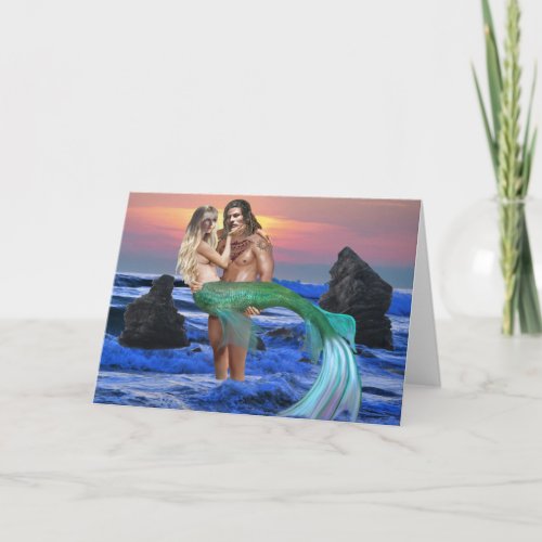 THE MYSTICAL MERMAID CARD