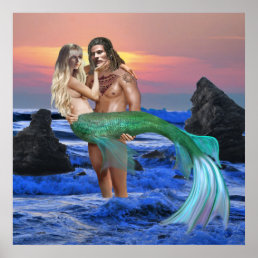 THE MYSTICAL MERMAID POSTER