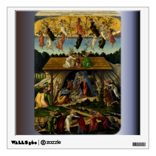 The Mystical Nativity - Botticelli Wall Sticker