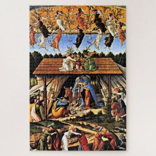The Mystical Nativity, fine art painting Jigsaw Puzzle