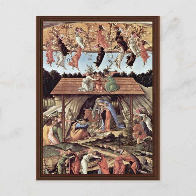 The Mystical Nativity Mystic Nativity Postcard (Front)
