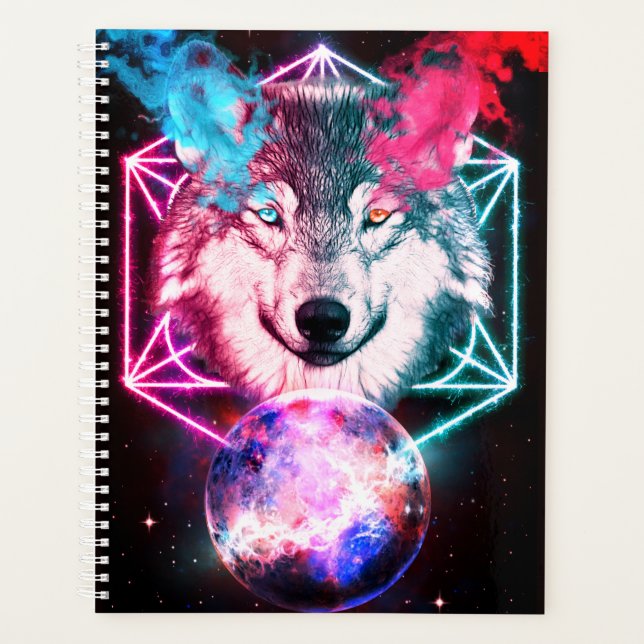 The Mystical Space Wolf Planner (Front)