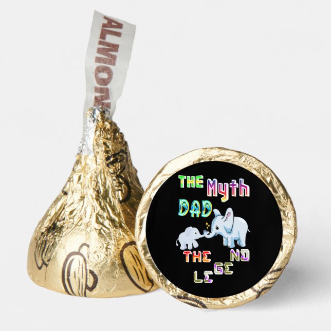 The Myth Dad The Legend Hershey®'s Kisses® (Front)