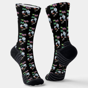 The Myth Dad The Legend Socks