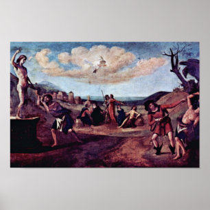 The Myth Of Prometheus Painting Sequence Poster