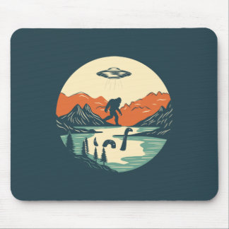 The Mythical Backdrop Mouse Pad