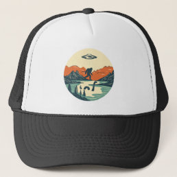 The Mythical Backdrop Trucker Hat