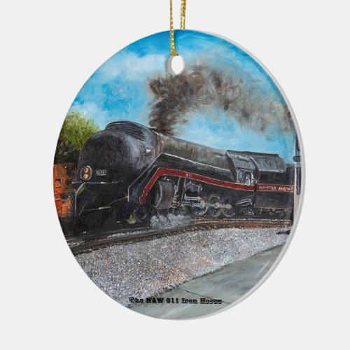 The NW 611 Iron Horse Ornament