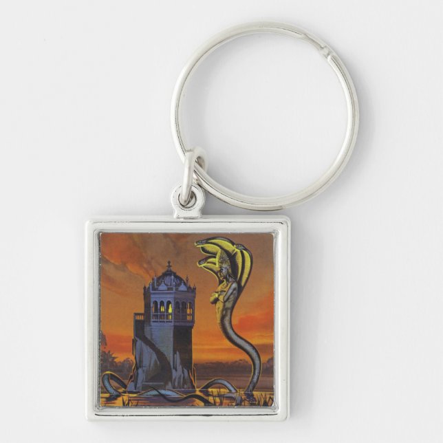 The Naga-King (colour litho) Keychain (Front)