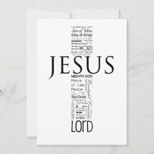 The Name of Jesus Holiday Card