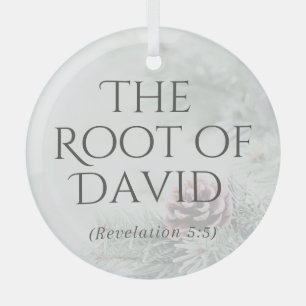 "The Names of Jesus" Ornament - The Root of David
