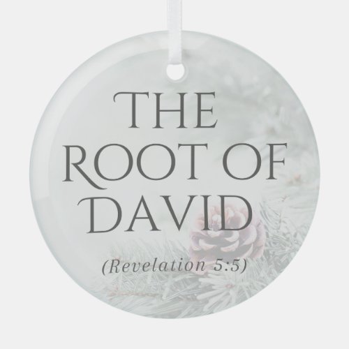 The Names of Jesus Ornament _ The Root of David