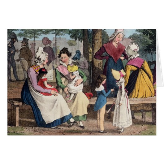 The Nannies, 1820 Cards (Front Horizontal)