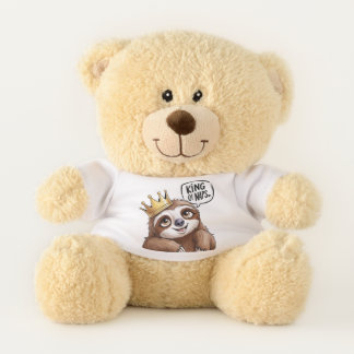 The Nap King - A Classy Sloth!   Teddy Bear