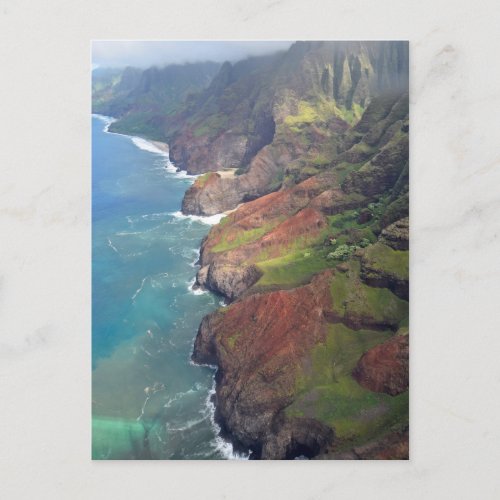 The NaPali Coast _ Island of Kauai Hawaii Postcard