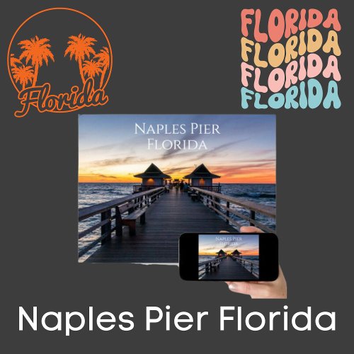 The Naples Pier In Florida  Poster