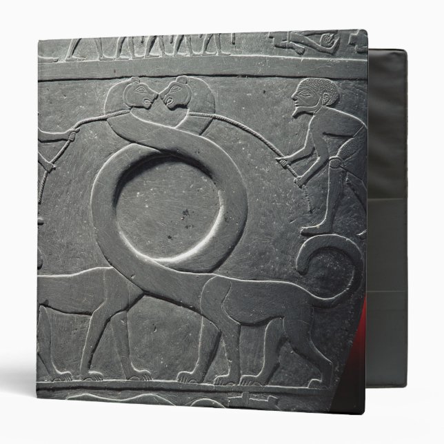 The Narmer Palette 3 Ring Binder (Front/Inside)