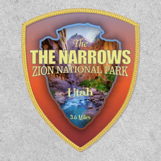 The Narrows (arrowhead)  Patch (Front)