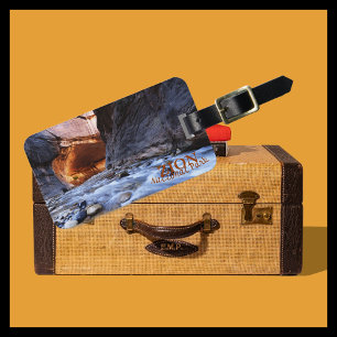 The Narrows, Zion National Park Custom Luggage Tag