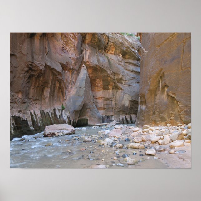 The Narrows Zion National Park Poster (Front)