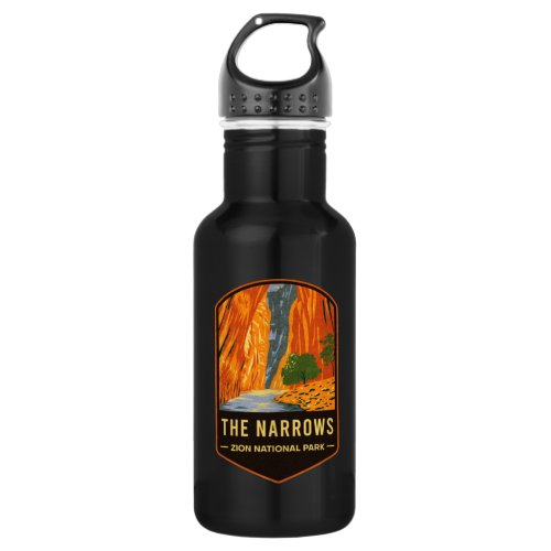 The Narrows Zion National Park Stainless Steel Water Bottle