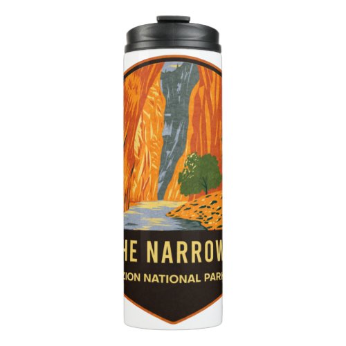 The Narrows Zion National Park Thermal Tumbler