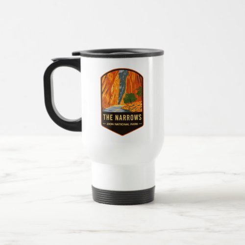 The Narrows Zion National Park Travel Mug