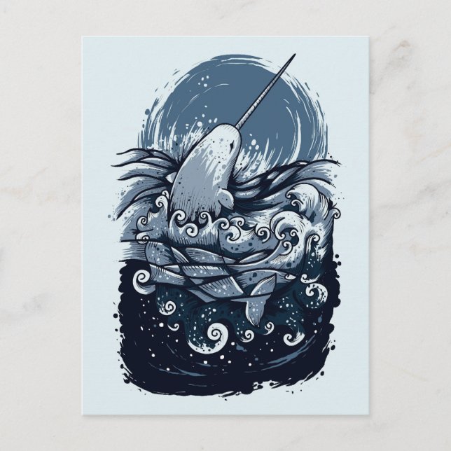 The Narwhal Postcard (Front)